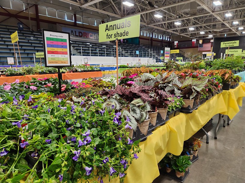The Ramsey County Master Gardeners' annual plant sale features natives and perennials for sun and shade, tomatoes popular vegetables, herbs, houseplants and more.